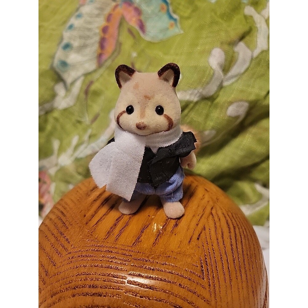 Sylvan Families George From Motorcycle Grandparents Set Epoch Disney 1985 RARE
